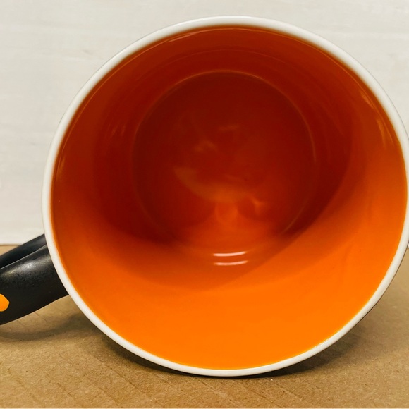 Halloween Charlie Cat  DOD 22oz Coffee Mug Eli & Anna 2022 Handmade Sugar Skull - Picture 4 of 5